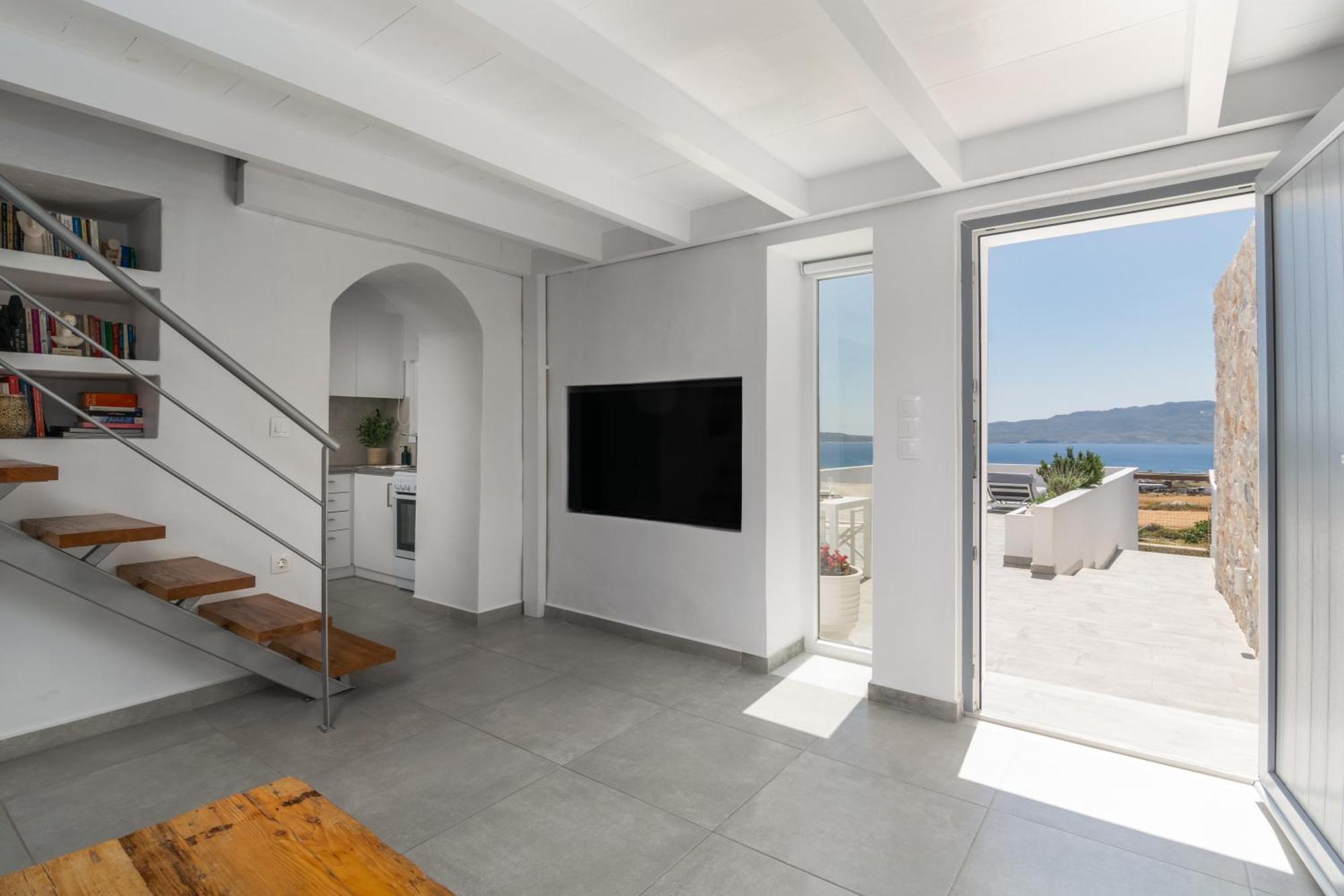 Casa Anna Loft Boutique House With Full Sea View Villa Adamantas  Exteriör bild